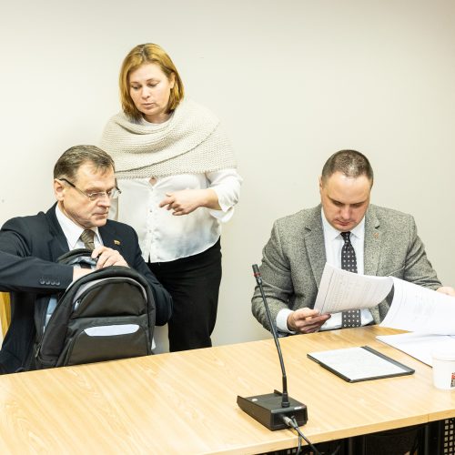 Antikorupcijos komisijos posėdis Seime  © P. Peleckio / BNS nuotr.