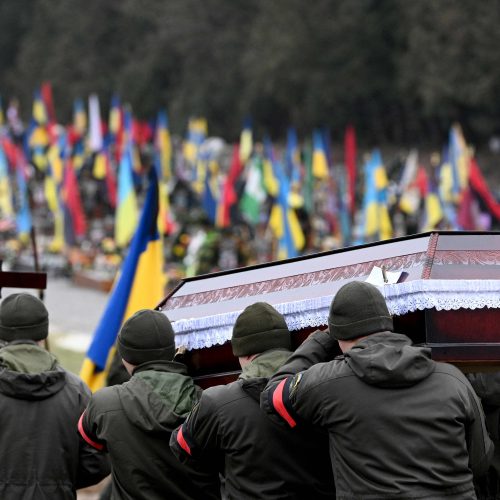 339-oji karo Ukrainoje diena  © Scanpix nuotr.