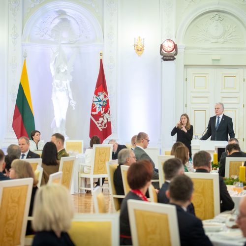 Nacionaliniai maldos pusryčiai Prezidentūroje  © R. Dačkaus / Prezidentūros nuotr.