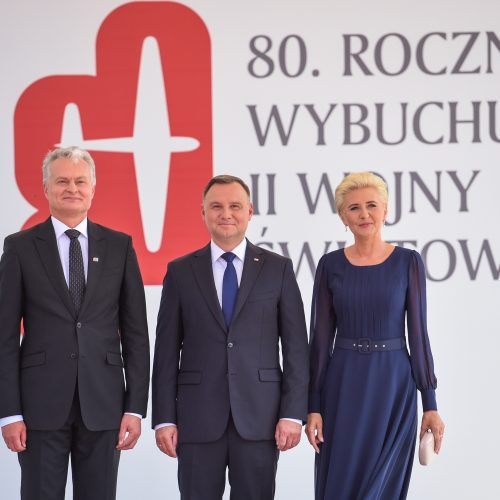 G. Nausėdos vizitas Lenkijoje  © R. Dačkaus / Prezidentūros nuotr.