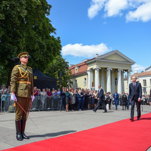 Prezidento rūmų perdavimo ceremonija  © R. Dačkaus / Prezidentūros nuotr.