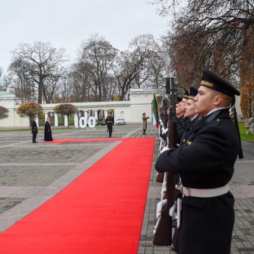 Prezidentas priėmė ambasadorių skiriamuosius raštus  © R. Dačkaus / Prezidentūros nuotr.