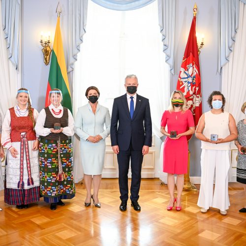 „Globalios Lietuvos“ apdovanojimai  © R. Dačkaus / Prezidentūros nuotr.