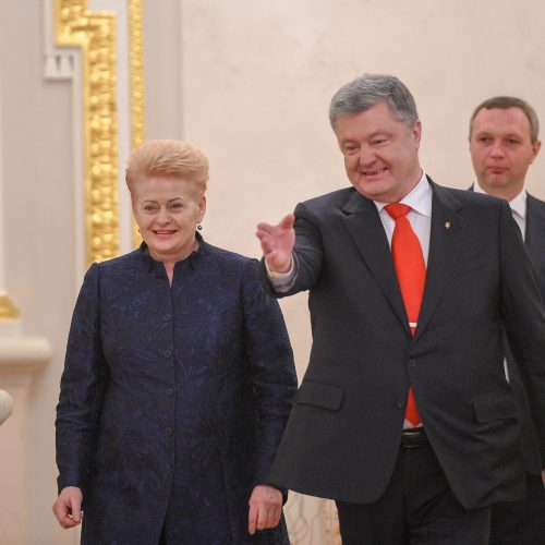 D. Grybauskaitė vieši Ukrainoje  © R. Dačkaus / Prezidentūros nuotr.