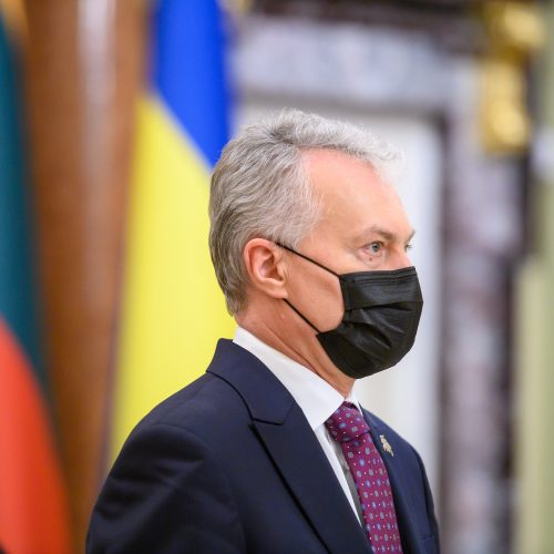 G. Nausėda tęsia vizitą Ukrainoje  © R. Dačkaus / Prezidentūros nuotr.