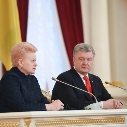 D. Grybauskaitė vieši Ukrainoje  © R. Dačkaus / Prezidentūros nuotr.