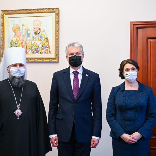Trečioji G. Nausėdos vizito Ukrainoje diena  © R. Dačkaus / Prezidentūros nuotr.