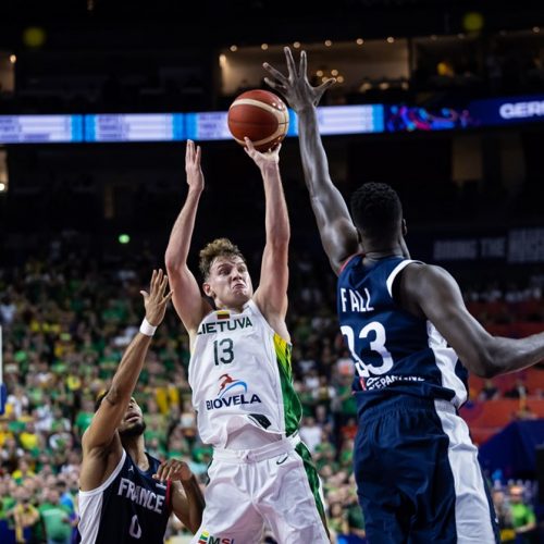 Lietuva – Prancūzija 73:77  © FIBA nuotr.