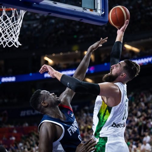 Lietuva – Prancūzija 73:77  © FIBA nuotr.