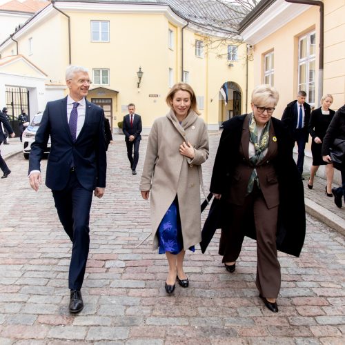 Baltijos Ministrų Tarybos premjerų susitikimas Taline  © L. Penek / Vyriausybės kanceliarijos nuotr.