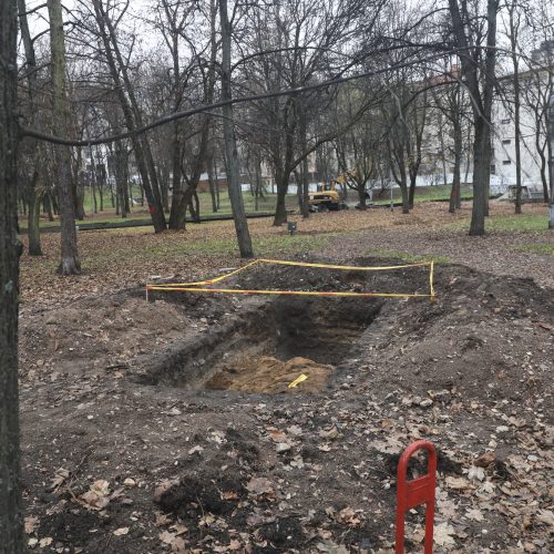 Archeologai aptiko mistinės bažnyčios pamatus  © M. Morkevičiaus / ELTOS nuotr.