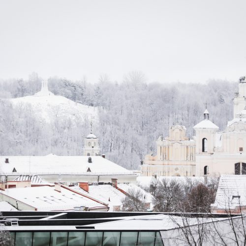 Vilnių užklojo sniegas  © Irmanto Gelūno / Fotobanko, Mariaus Morkevičiaus / ELTOS nuotr.