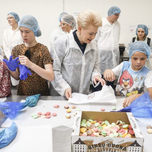 D. Grybauskaitė lankosi Biržuose  © M. Morkevičiaus / ELTOS nuotr.