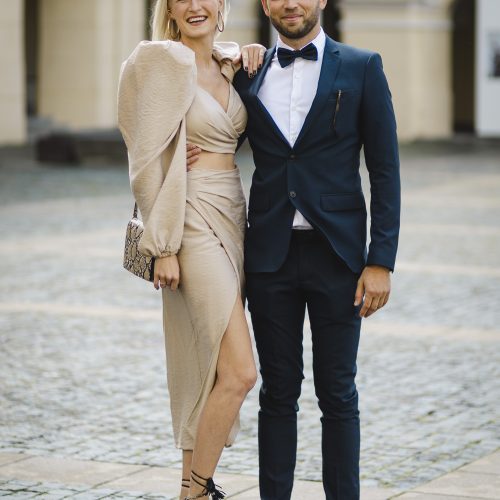 Agnės ir Tomo Legenzovų vestuvės  © I. Gelūno / BNS nuotr.