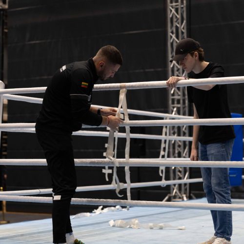  A. Šociko bokso turnyro atidarymas  © Aurimo Barkausko nuotr.