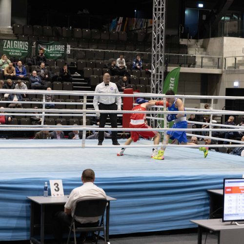 A. Šociko bokso turnyro pusfinalio kovos  © Aurimo Barkausko nuotr.