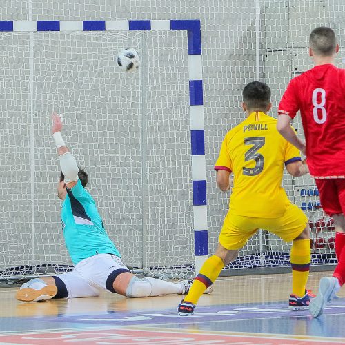 Futsalas: „Vytis“ – „Barcelona“ 0:8  © Evaldo Šemioto nuotr.