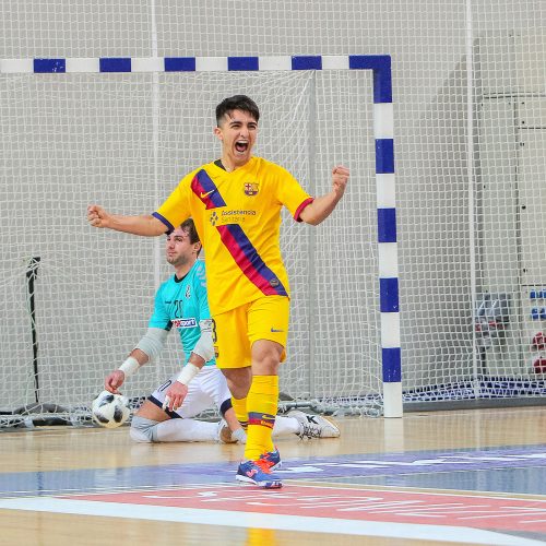 Futsalas: „Vytis“ – „Barcelona“ 0:8  © Evaldo Šemioto nuotr.