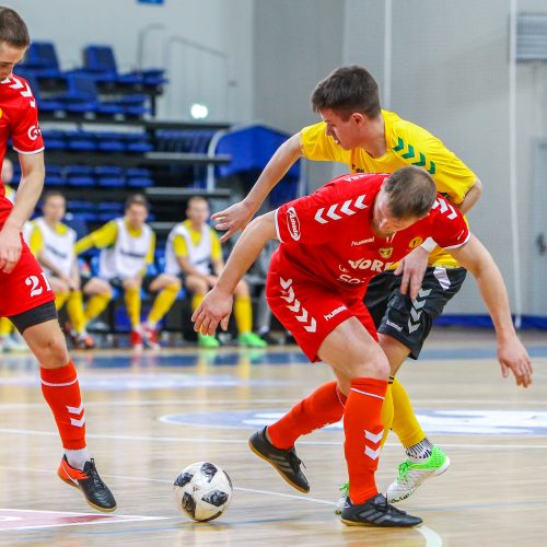 Futsalo A lyga: „Žalgiris“ – „Šiauliai“ 14:2  © FK „Kauno Žalgiris“ / E. Šemioto nuotr.