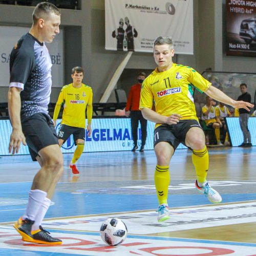 Futsalo taurės pusfinalis: „Žalgiris“ – „Turbotransfers“ 5:1  © FK „Kauno Žalgiris“ / E. Šemioto nuotr.