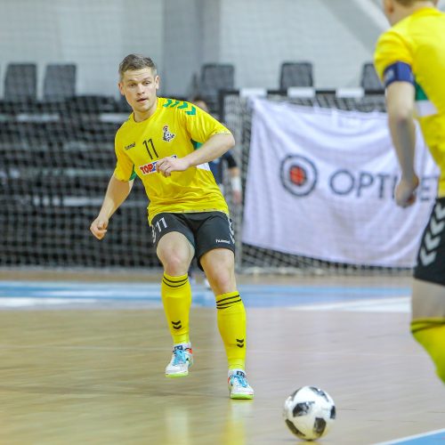 Futsalo taurės pusfinalis: „Žalgiris“ – „Turbotransfers“ 5:1  © FK „Kauno Žalgiris“ / E. Šemioto nuotr.