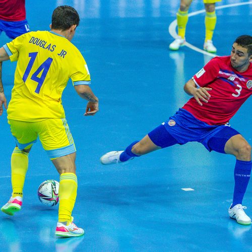 Kazachstanas – Kosta Rika 6:1 | Futsalo PČ  © Evaldo Šemioto nuotr.