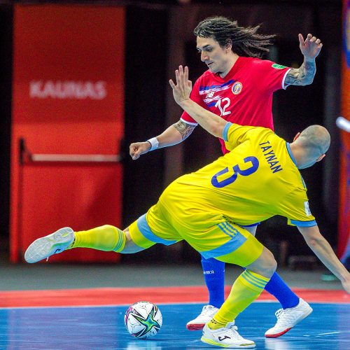 Kazachstanas – Kosta Rika 6:1 | Futsalo PČ  © Evaldo Šemioto nuotr.