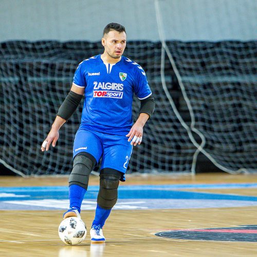 „Kauno Žalgiris“ – „Turbotransfers“ 4:2 | Futsalo A lyga  © Evaldo Šemioto nuotr.