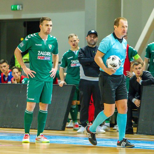 „Kauno Žalgiris“ – „Turbotransfers“ 4:2 | Futsalo A lyga  © Evaldo Šemioto nuotr.