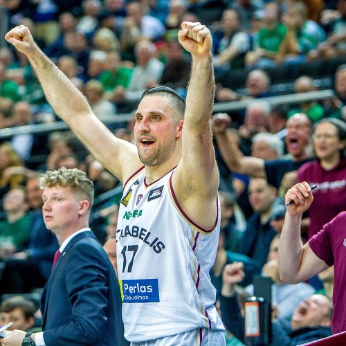 „Žalgiris“ – „Lietkabelis“ 69:73 | LKL pusfinalis  © Evaldo Šemioto nuotr.