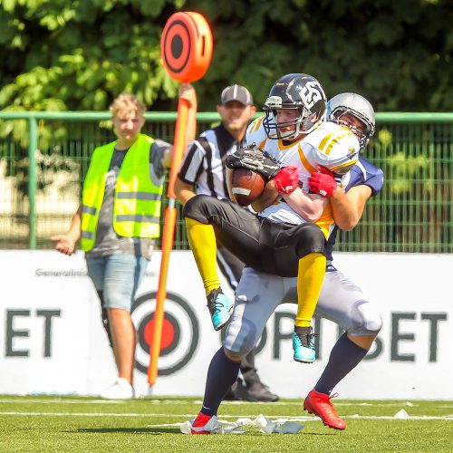 Am. futbolas: „Kaunas Dukes“ – „Tallinn Kings“ 6:20  © Evaldo Šemioto nuotr.