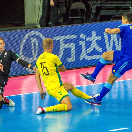 Lietuva – Kazachstanas 0:3 | Futsalo PČ  © Evaldo Šemioto nuotr.