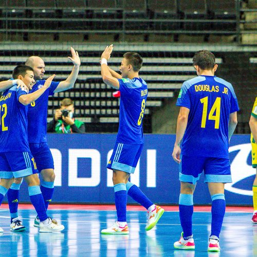 Lietuva – Kazachstanas 0:3 | Futsalo PČ  © Evaldo Šemioto nuotr.