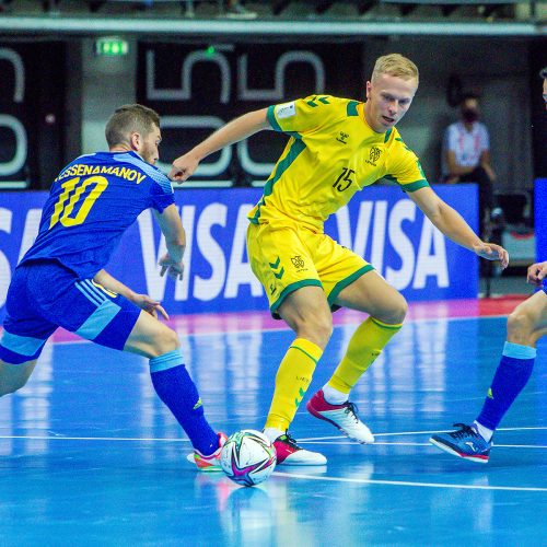 Lietuva – Kazachstanas 0:3 | Futsalo PČ  © Evaldo Šemioto nuotr.
