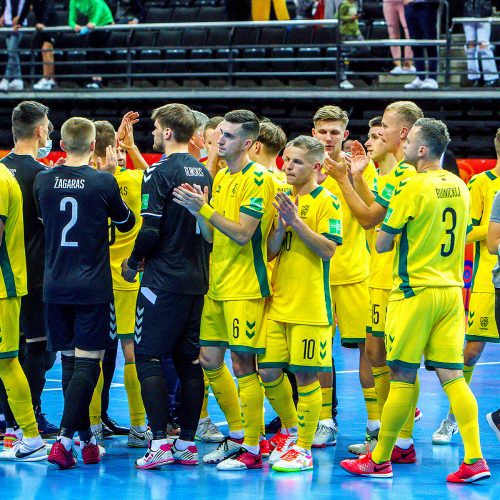 Lietuva – Kazachstanas 0:3 | Futsalo PČ  © Evaldo Šemioto nuotr.