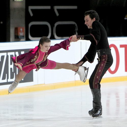 „Amber Cup“. Šokiai ant ledo. Laisvoji programa  © Evaldo Šemioto nuotr.