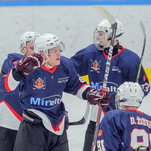 L. ritulys: „B.ainiai-Klaipėda“ – „Kaunas Hockey“ 4:5  © Evaldo Šemioto nuotr.