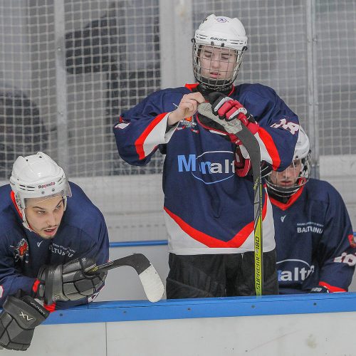 L. ritulys: „B.ainiai-Klaipėda“ – „Kaunas Hockey“ 4:5  © Evaldo Šemioto nuotr.
