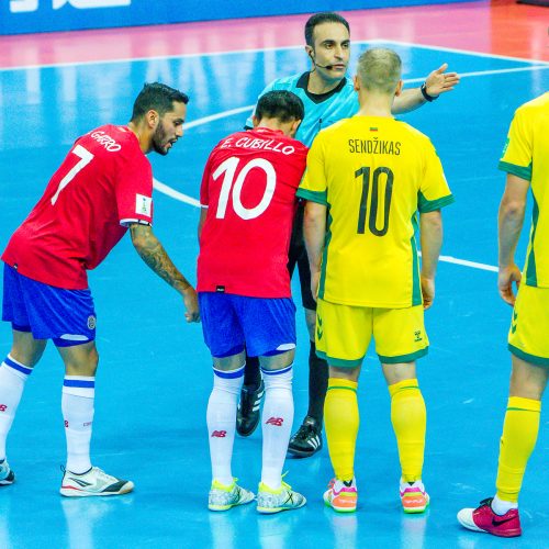 Kosta Rika – Lietuva 6:2 | Futsalo PČ  © Evaldo Šemioto nuotr.