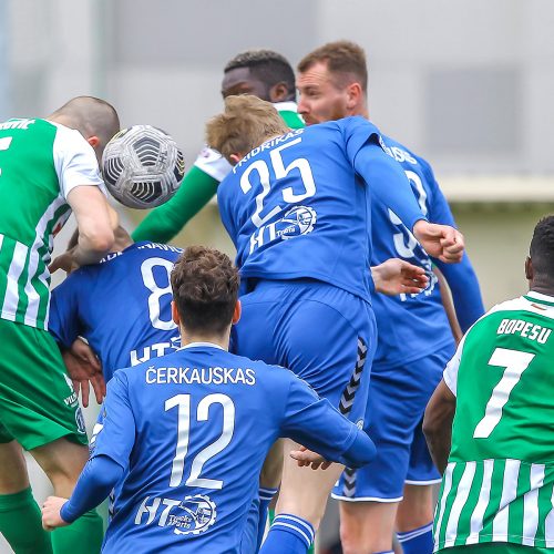 A lyga: „Hegelmann“ – Vilniaus „Žalgiris“ 2:1  © Evaldo Šemioto nuotr.