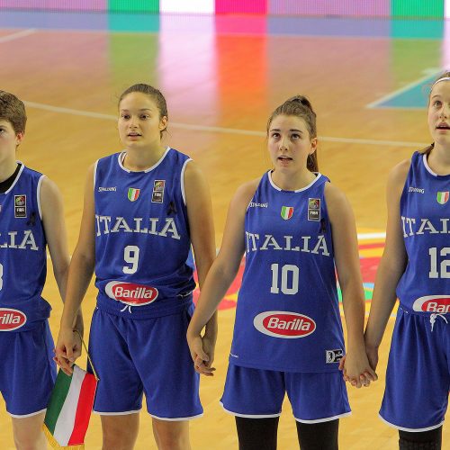 Italija – Lenkija 74:36. Merginų U16 EČ  © Evaldo Šemioto nuotr.