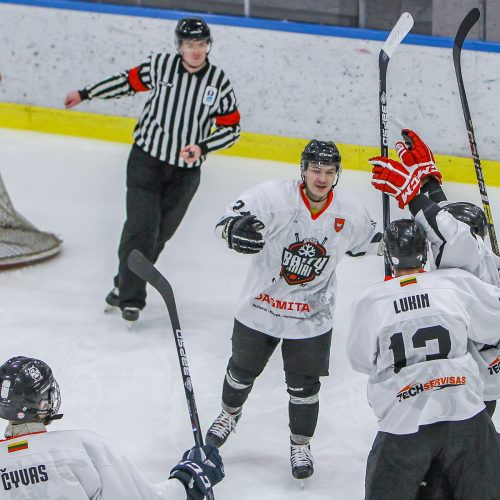 LLRČ 1/2 finalo: „Kaunas Hockey“ – „Baltų ainiai“ 4:3  © Evaldo Šemioto nuotr.