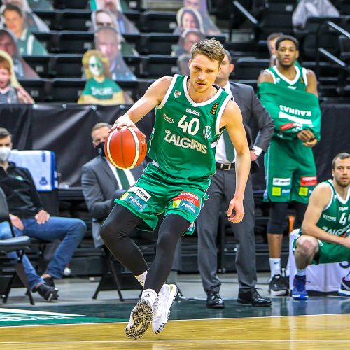 KMT ketvirtfinalis: „Žalgiris“ – „P. žvaigždės“ 103:77  © Evaldo Šemioto nuotr.