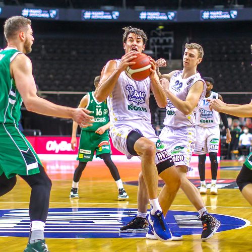 KMT ketvirtfinalis: „Žalgiris“ – „P. žvaigždės“ 103:77  © Evaldo Šemioto nuotr.