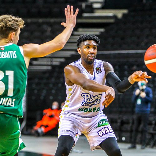 KMT ketvirtfinalis: „Žalgiris“ – „P. žvaigždės“ 103:77  © Evaldo Šemioto nuotr.