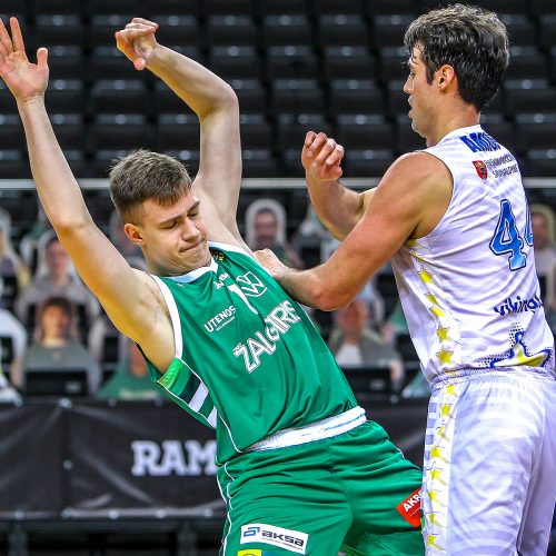 KMT ketvirtfinalis: „Žalgiris“ – „P. žvaigždės“ 103:77  © Evaldo Šemioto nuotr.