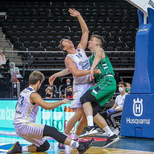 KMT ketvirtfinalis: „Žalgiris“ – „P. žvaigždės“ 103:77  © Evaldo Šemioto nuotr.