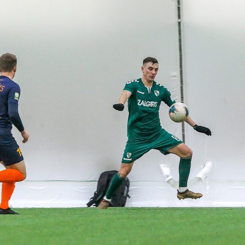 Futbolo kontrolinės: „K. Žalgiris“ – „Banga“ 10:2  © Evaldo Šemioto nuotr.