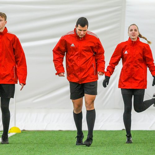 Futbolo kontrolinės: „K. Žalgiris“ – „Banga“ 10:2  © Evaldo Šemioto nuotr.