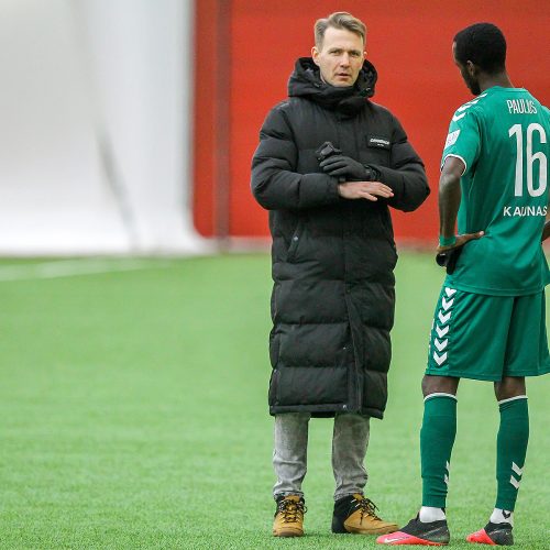 Futbolo kontrolinės: „K. Žalgiris“ – „Banga“ 10:2  © Evaldo Šemioto nuotr.